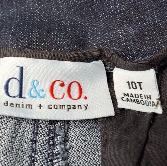 Vintage D & Co. High Waist Denim Jeans  Size 10T - Picture 4 of 4